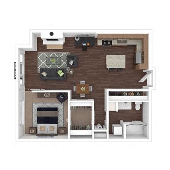 1Q floor plan